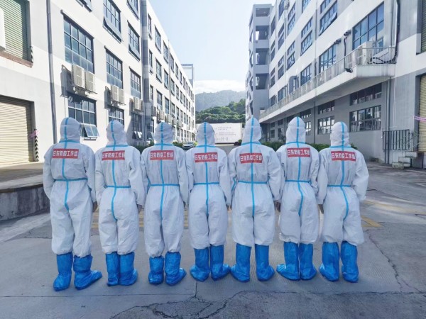 奮勇當先，筑牢疫情防控第一道防線——日東科技疫情防控紀實